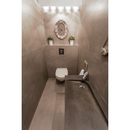 Φωτιστικό χωνευτό LED εξωτερικού χώρου IMBER LED/1W/12V 4000K διάμετρος 3 cm 40 lm IP65 λευκό