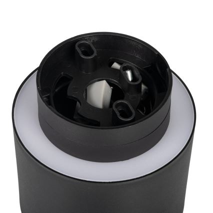 LED σποτ SONOR LED/6W/230V 3000/4000/5700K + LED/1,5W 2200K διάμ. 9 cm μαύρο