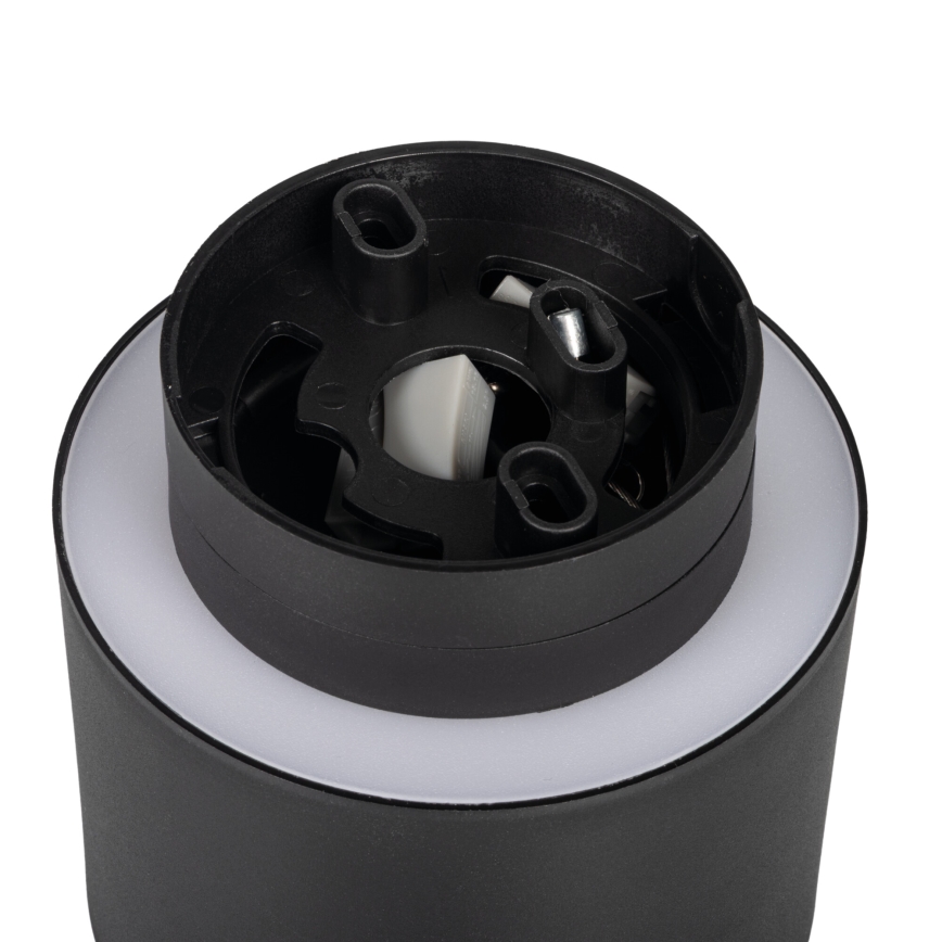 LED σποτ SONOR LED/6W/230V 3000/4000/5700K + LED/1,5W 2200K διάμ. 9 cm μαύρο