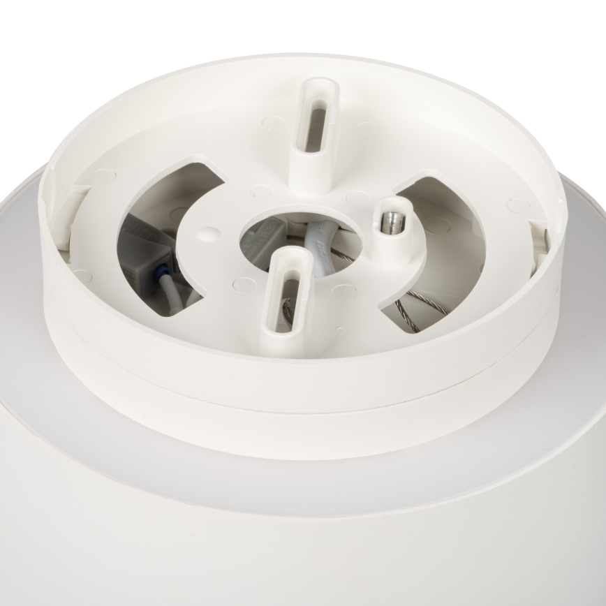 LED φωτιστικό σποτ SONOR, LED/12W/230V, 3000/4000/5700K + LED/1,5W 2200K, διάμ. 14 cm, λευκό