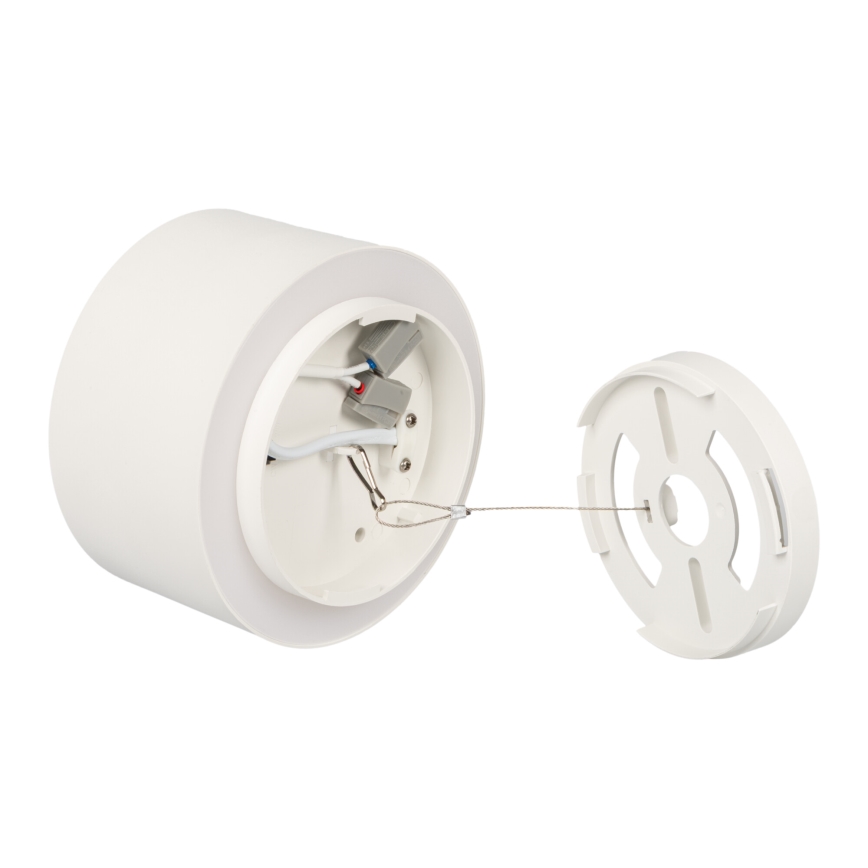 LED φωτιστικό σποτ SONOR, LED/12W/230V, 3000/4000/5700K + LED/1,5W 2200K, διάμ. 14 cm, λευκό