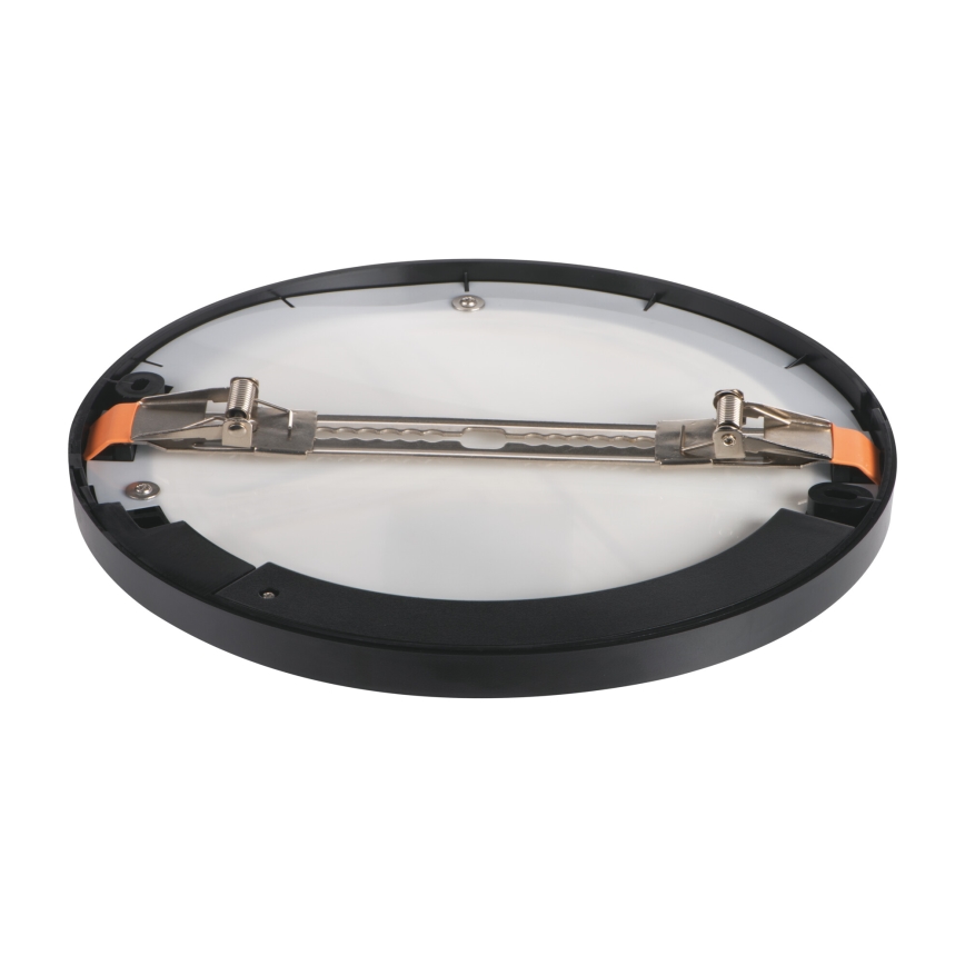 LED Οροφής/ψευδοροφής φωτιστικό με αισθητήρα κίνησης 2 σε 1 ERGA LED/17W/230V 3000/4000/6500K μαύρο