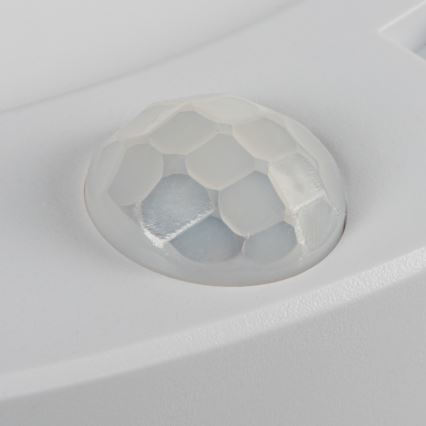 LED Οροφής/ψευδοροφής φωτιστικό με αισθητήρα κίνησης 2 σε 1 ERGA LED/17W/230V 3000/4000/6500K λευκό