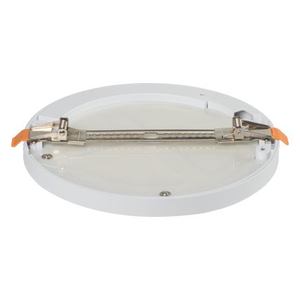 LED Χωνευτό/Οροφής φωτιστικό με αισθητήρα κίνησης 2σε1 ERGA LED/17W/230V 3000/4000/6500K λευκό