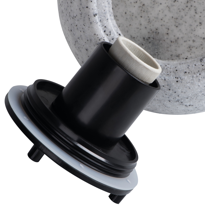 Εξωτερικό φωτιστικό STONO 1xE27/25W/230V διάμ. 30 εκ. IP65