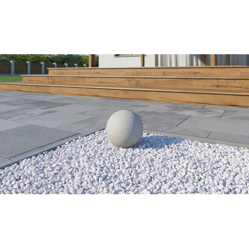 Εξωτερικό φωτιστικό STONO 1xE27/15W/230V Ø 20 cm IP65