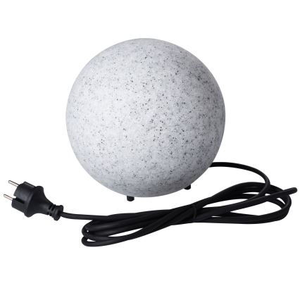 Εξωτερικό φωτιστικό STONO 1xE27/15W/230V Ø 20 cm IP65