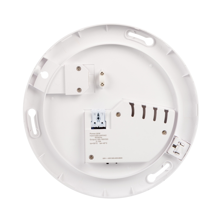 LED φωτιστικό οροφής VARSO LED/22/30W/230V 3000/4000/6500K διάμετρος 33 cm IP54