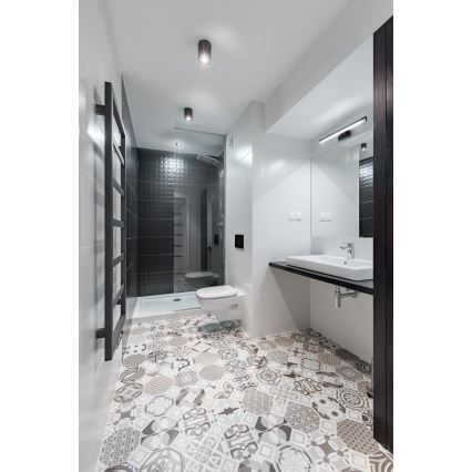 Φωτιστικό μπάνιου LED για καθρέφτη ASTEN LED/8W/230V IP44 μαύρο