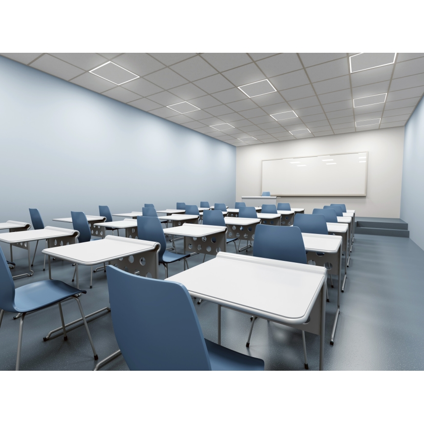 LED Εντοιχιζόμενο πλαίσιο AVAR LED/32W/230V 4000K UGR19 59,5x59,5 εκ.