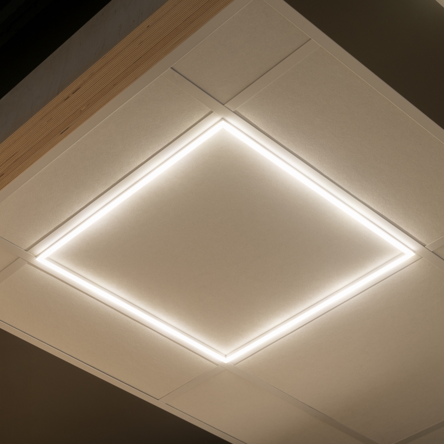 LED Χωνευτό πλαίσιο AVAR LED/32W/230V 3000/4000/6500K 59x59 cm