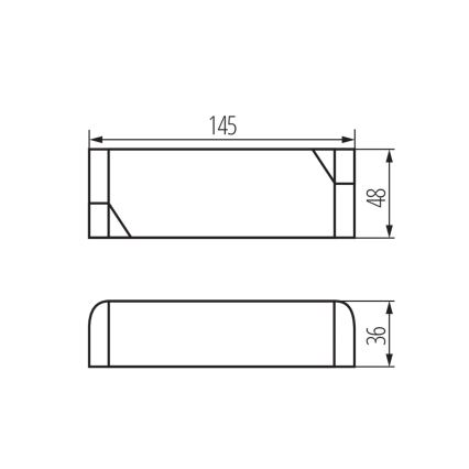 Ηλεκτρονικός μετασχηματιστής 0-30W/230V/12V DC