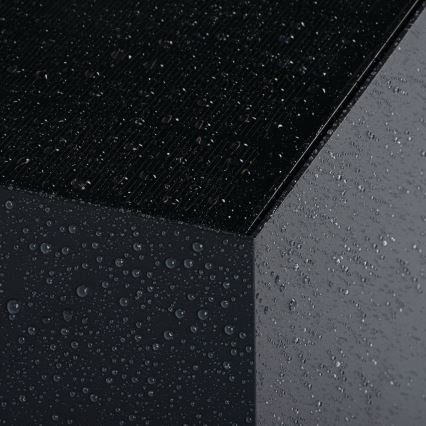 Ηλιακό επιτοίχιο φωτιστικό LED με αισθητήρα REKA LED/6W/3,7V 1800 mAh 3000/4000/6500K IP65 μαύρο