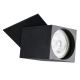 Χωνευτό φως σποτ CHIRO 1xGU10/35W/230V μαύρο