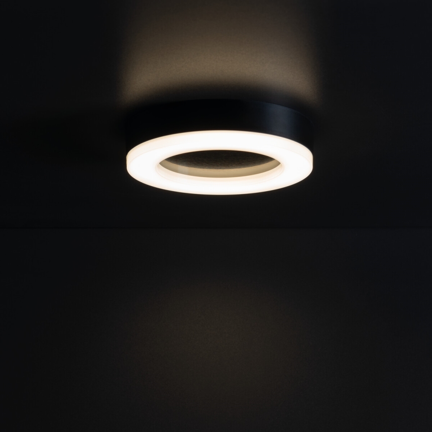 Φωτιστικό οροφής εξωτερικού χώρου LED TURA LED/15W/230V 4000K IP54 μαύρο