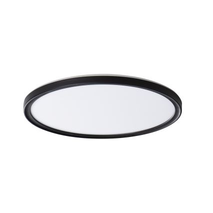Φωτιστικό οροφής μπάνιου LED AZPO LED/18,5W/230V διάμετρος 29 cm IP54 μαύρο