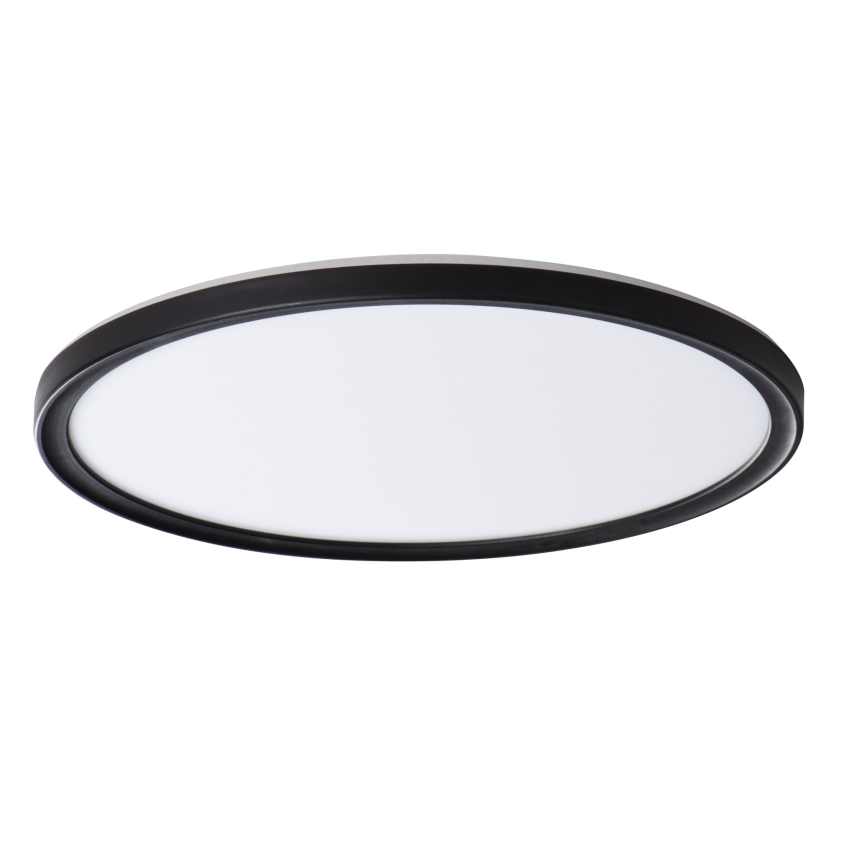 Φωτιστικό οροφής μπάνιου LED AZPO LED/22W/230V διάμετρος 42 cm IP54 μαύρο
