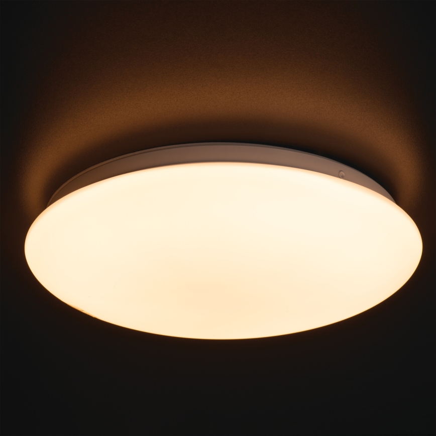 LED φωτιστικό οροφής για μπάνιο με αισθητήρα κίνησης και λυκόφωτος CORSO LED/24W/230V 3000/4000/6500K Ø 38 cm IP44
