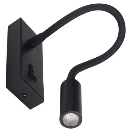 Ευέλικτο φωτιστικό LED TONIL LED/2,7W/230V μαύρο
