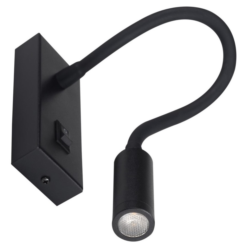 Ευέλικτο φωτιστικό LED TONIL LED/2,7W/230V μαύρο