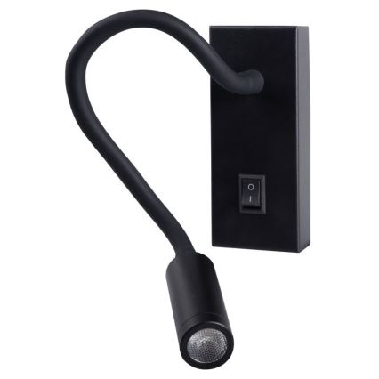 Ευέλικτο φωτιστικό LED TONIL LED/2,7W/230V μαύρο