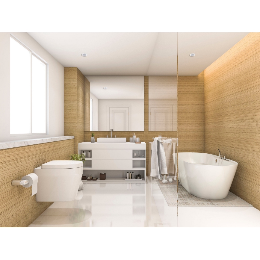 Χωνευτό φωτιστικό μπάνιου FLINI 10W IP44 λευκό