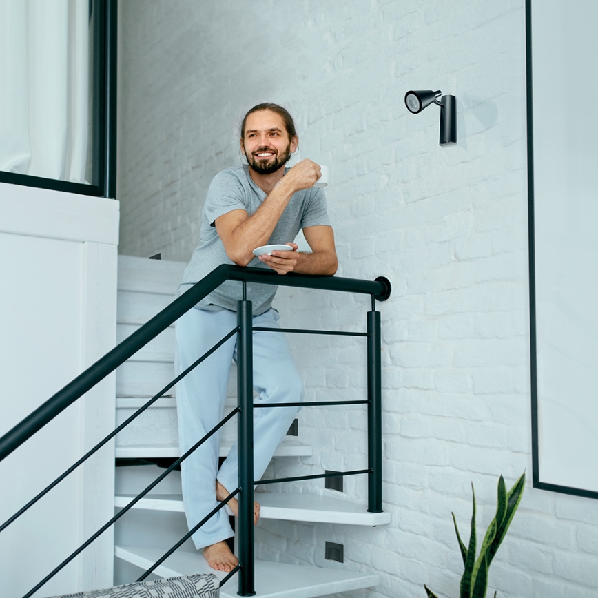 LED Φωτισμός σκάλας ERINUS LED/0,8W/12V 3000K μαύρο