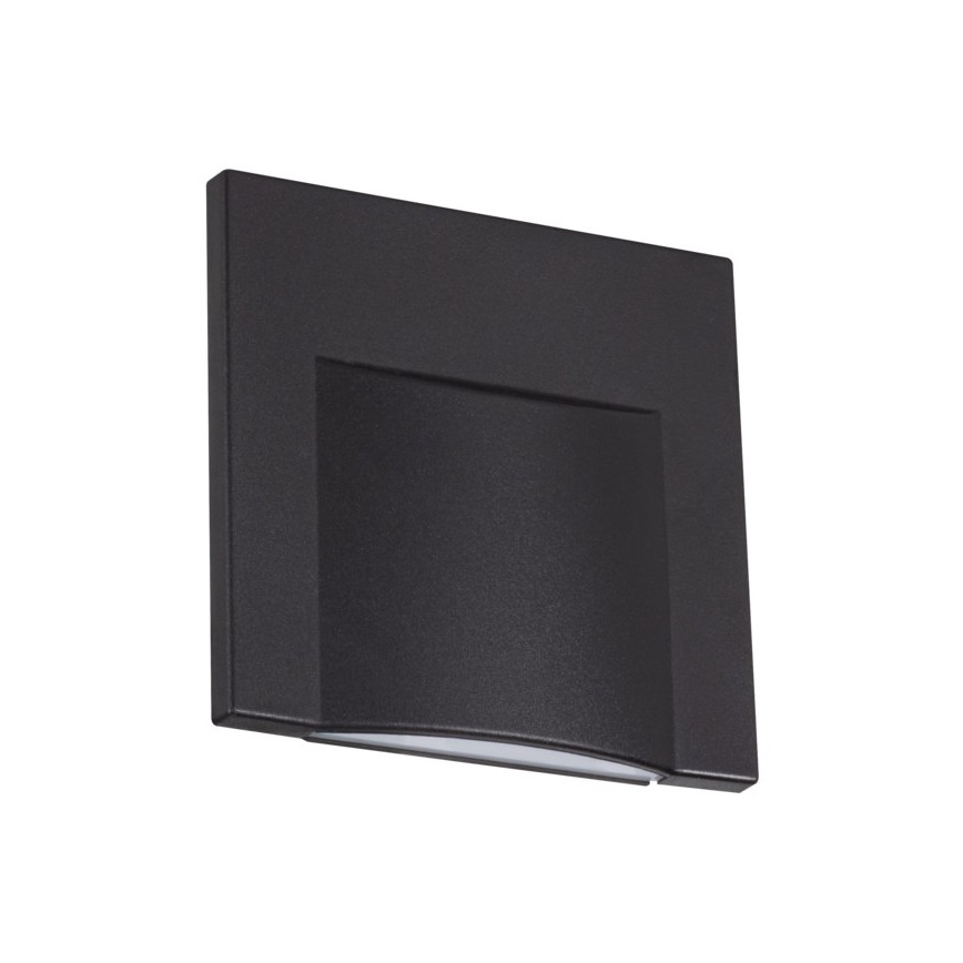 LED Φωτισμός σκάλας ERINUS LED/0,8W/12V 4000K μαύρο