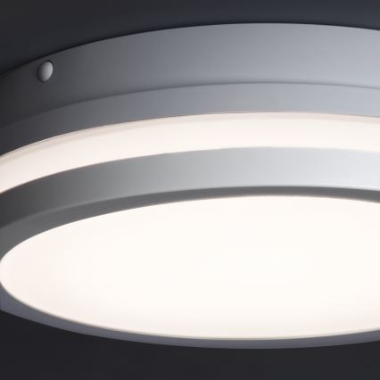 Φως εξωτερικού χώρου LED με αισθητήρα BENO LED/24W/230V IP54 λευκό