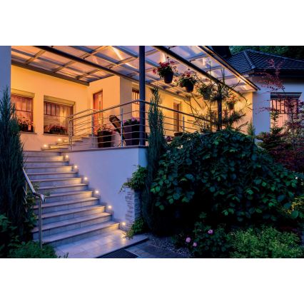 LED Εντοιχισμένο φωτιστικό GLASI LED/3W/230V 4000K IP44 λευκό