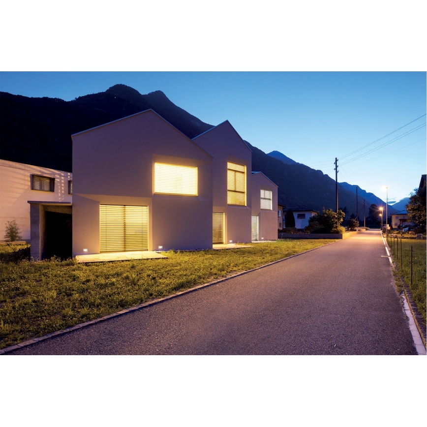 LED Εντοιχισμένο φωτιστικό GLASI LED/3W/230V 4000K IP44 λευκό