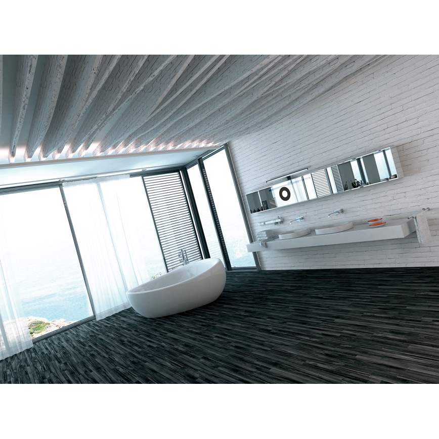 LED Φωτισμός καθρέπτη μπάνιου ASTIM LED/12W/230V IP44 μαύρο