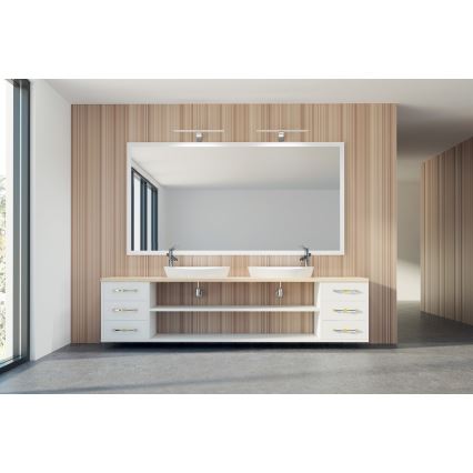 LED Φωτιστικό μπάνιου για καθρέφτη ASTIM LED/12W/230V IP44 ματ χρώμιο