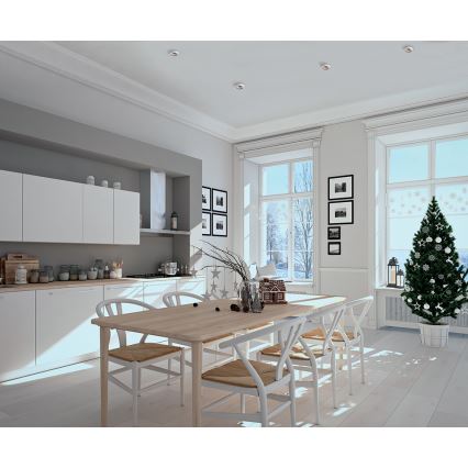 Χωνευτό φωτιστικό ELICEO GU10/10W λευκό/χρυσό