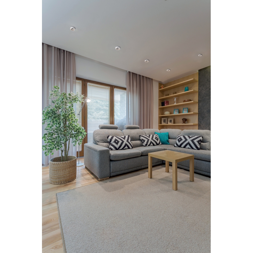 Χωνευτό φωτιστικό ELICEO GU10/10W λευκό/χρυσό