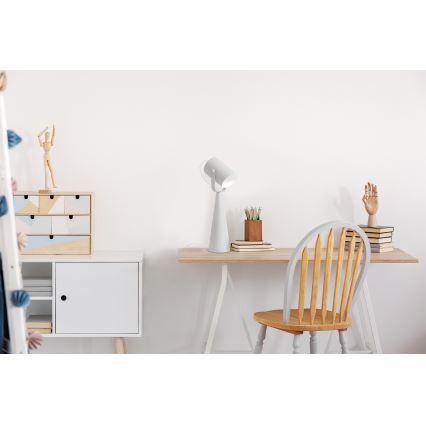 Επιτραπέζιο φωτιστικό LARATA 1xE27/5W/230V λευκό