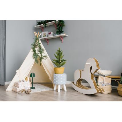 LED Dimmable επαναφορτιζόμενο επιτραπέζιο φωτιστικό	 INITA LED/1,2W/1800 mAh IP54 πράσινο