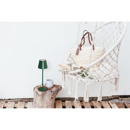 LED Dimmable επαναφορτιζόμενο επιτραπέζιο φωτιστικό	 INITA LED/1,2W/1800 mAh IP54 πράσινο