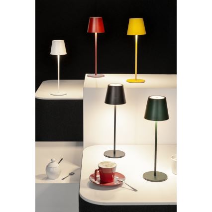 LED Dimmable επαναφορτιζόμενο επιτραπέζιο φωτιστικό	 INITA LED/1,2W/1800 mAh IP54 λευκό