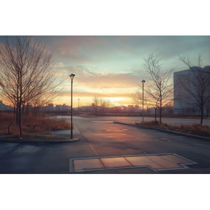 Φωτιστικό δρόμου LED PARCOLI LED/30/40/50W/230V 3000/4000/6500K IP66 γκρι