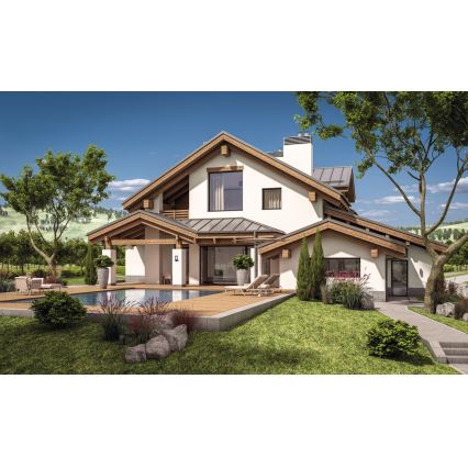 Εξωτερικό επιτοίχιο φωτιστικό PEVO 1xGX53/11W/230V IP44 ανθρακί