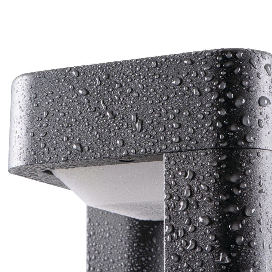 Εξωτερικό επιτοίχιο φωτιστικό PEVO 1xGX53/11W/230V IP44 ανθρακί