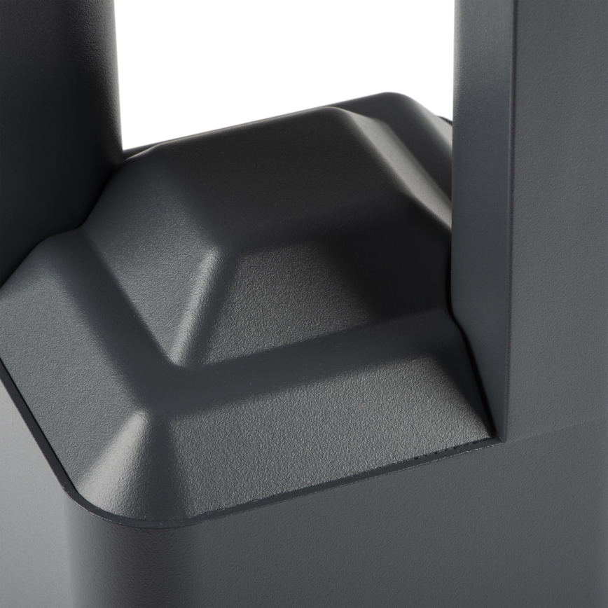 Εξωτερικό επιτοίχιο φωτιστικό PEVO 1xGX53/11W/230V IP44 ανθρακί