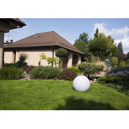 Εξωτερικό φωτιστικό STONO 1xE27/25W/230V διάμ. 39 εκ. IP65