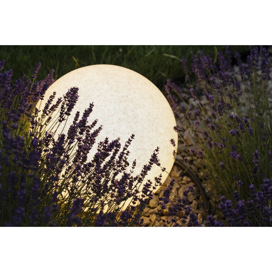 Εξωτερικό φωτιστικό STONO 1xE27/25W/230V διάμ. 78 εκ. IP65