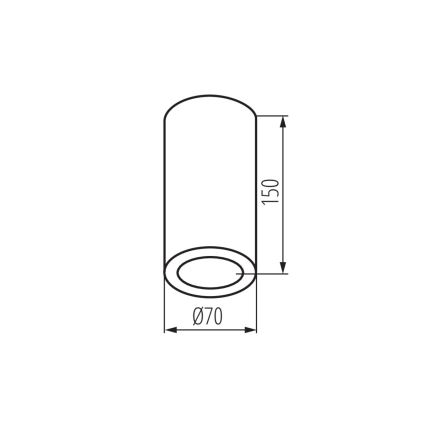 Φωτιστικό σποτ μπάνιου AQILO 1xE14/10W/230V IP65 ανθρακί