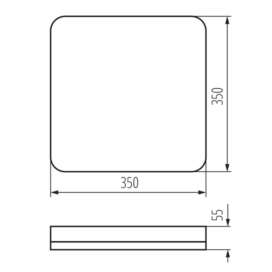 Φωτιστικό εργασίας οροφής LED IPER LED/35W/230V IK10 IP65 γωνιακό λευκό
