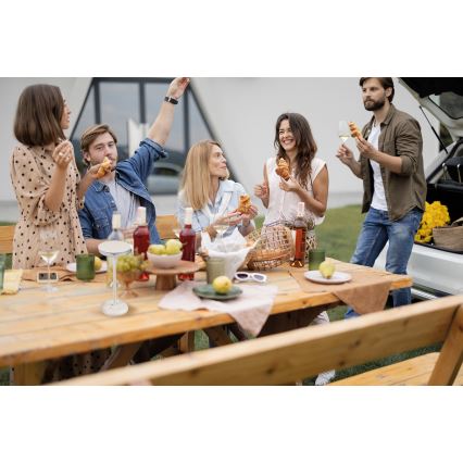 Kanlux 37310 - Φορητό LED Φωτιστικό Dimmer FLUXY LED/1,7W/1800 mAh IP44 λευκό