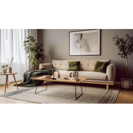 Kanlux 37311 - Φορητό επαναφορτιζόμενο LED φωτιστικό με ρύθμιση φωτεινότητας FLUXY LED/1,7W/1800 mAh IP44 μαύρο