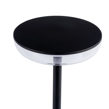 Kanlux 37311 - Φορητό επαναφορτιζόμενο LED φωτιστικό με ρύθμιση φωτεινότητας FLUXY LED/1,7W/1800 mAh IP44 μαύρο